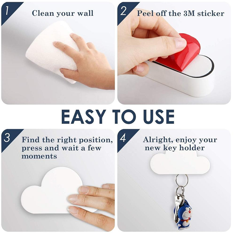 Magnetic-Plastic-Cloud-Shape-Key-Holder-6